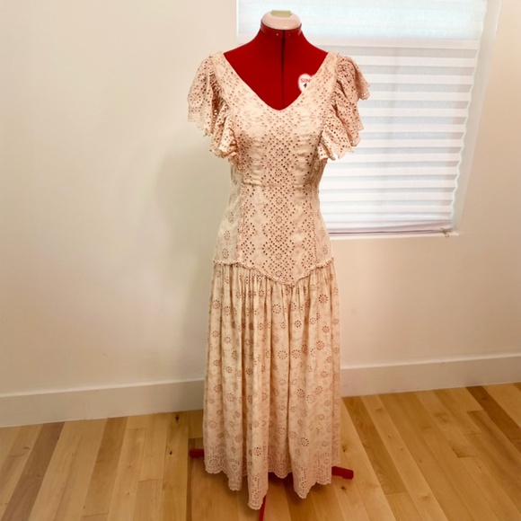 LoveShackFancy Pink Cressida Dress - XS - Picture 4 of 11